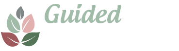 Guided By Elements logo wit