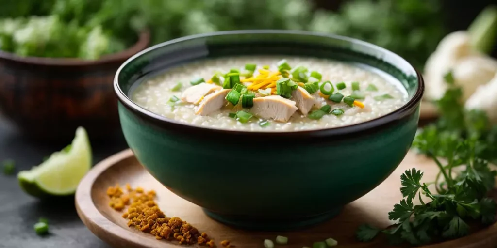 classic chicken congee