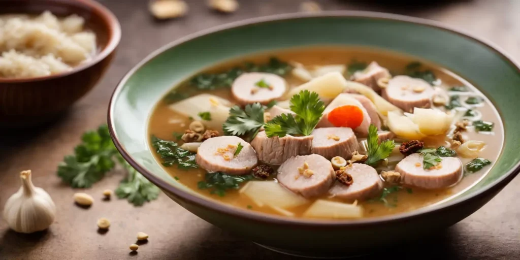 lotus root pork soup
